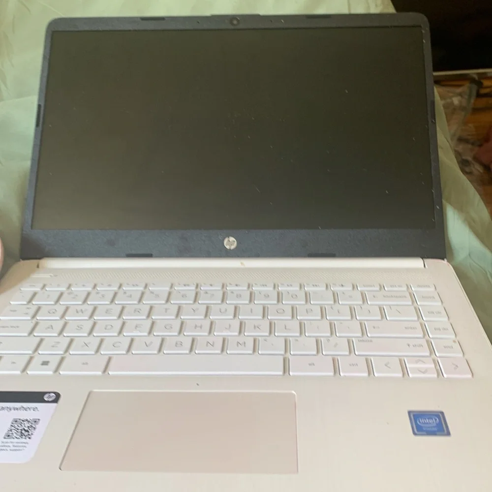 Hp computer fairly new never used it